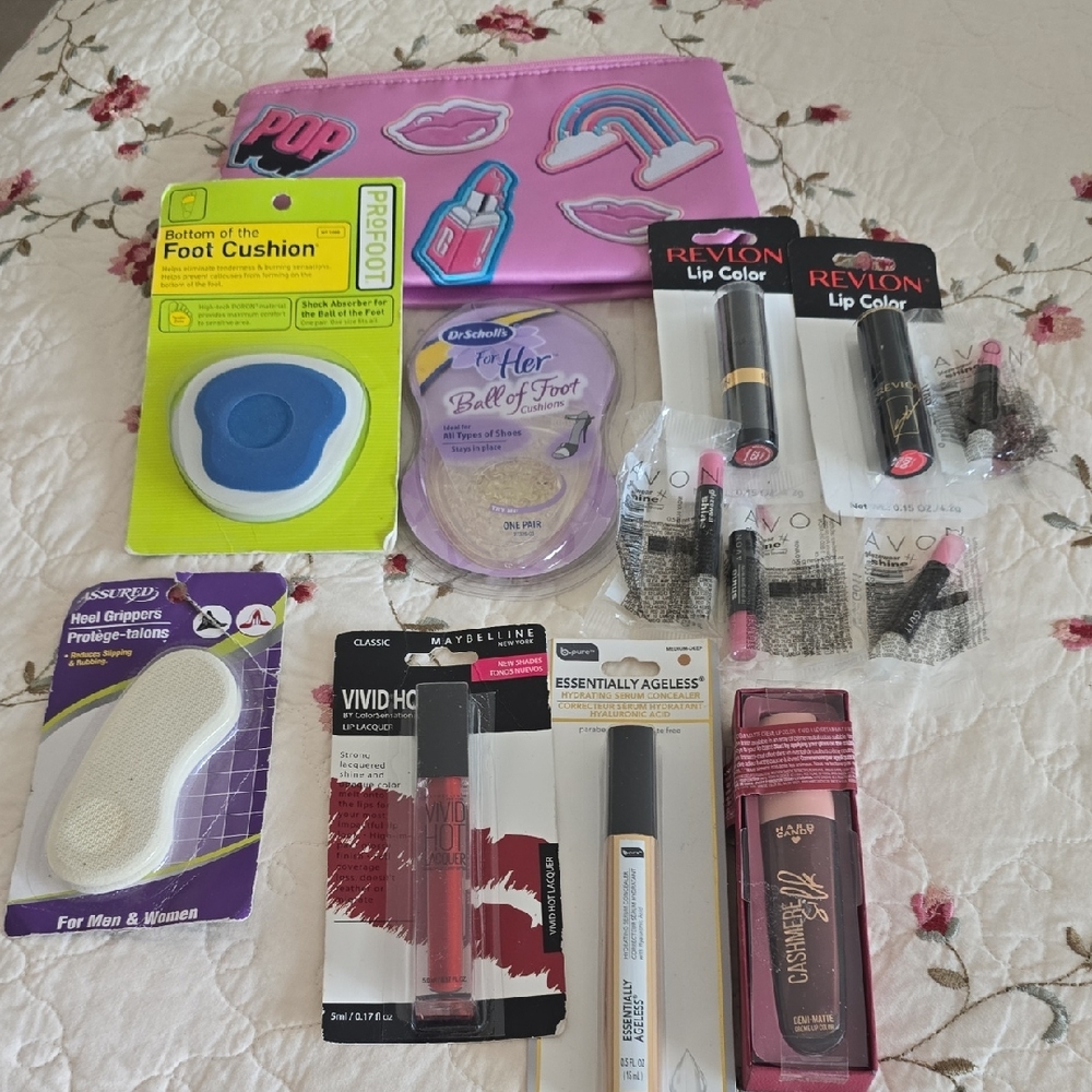 Assorted Beauty and Foot Care Products